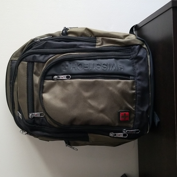 Swiss Tech Bags Swisstech Urban Trek 8 Travel Backpack With Usb Port Poshmark